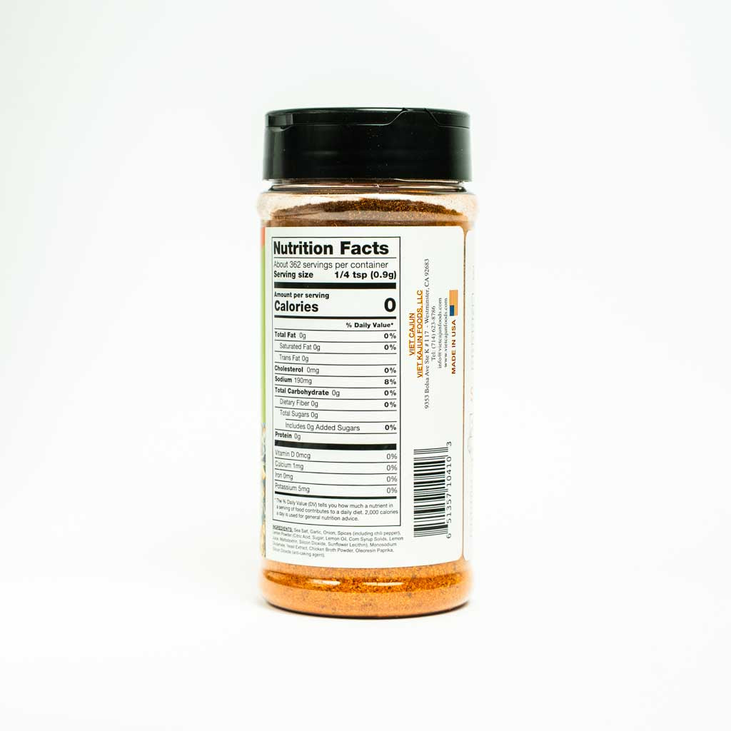 Lemon Pepper Seasoning Jar