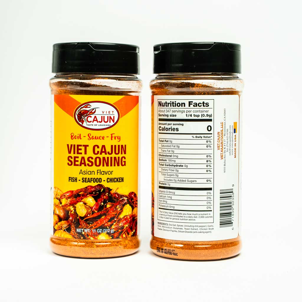 Viet Cajun Seasoning Jar